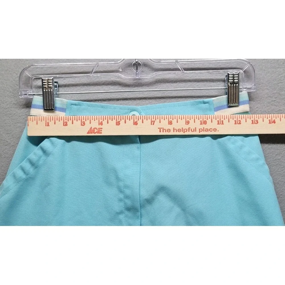 Vintage 90s TAIL Skirt Teal Blue Tennis Skirt Size 7/8 Made In USA Pickleball‎